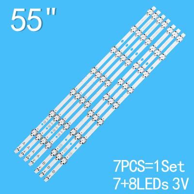 中国 55 Vestel Backlight For SVV550AK7-UHD-7LED-A/ B55U6663DB 55U6763DB 55U5766DB LT-55C760 販売のため