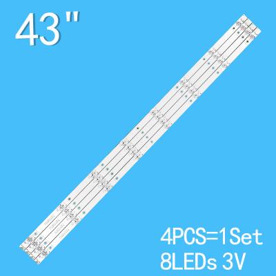 China TV Backlight For HISENSE 43-4X8-20171011 43h6e 43RGE h43a6100  TH-43FX500C JL.D42581330-003AS-M 43H6E H43A6100 for sale