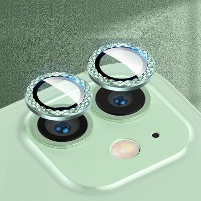 China Mobile phone suitable for iphone13 diamond eagle lens film iphone12promax metal camera protective film for sale