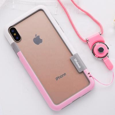 China Shockproof suitable for iPhone 12 single case 12mini heat dissipation cover two device in X XS two color frameax for sale