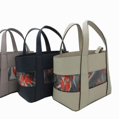 China Wholesale Newest Fashion Logo Multifunctional Tote Bags Ladies Customized Soft PU Leather Packaging for sale