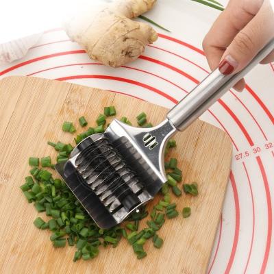 China 2023 Multifunctional Stainless Steel Garlic Onion Cutter Manual Noodle Cutter Multifunctional Kitchen Noodle Cutters Tool for sale