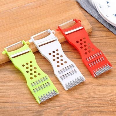 China Viable multifunctional peeler five in one kitchen instrument creative double head grater for sale