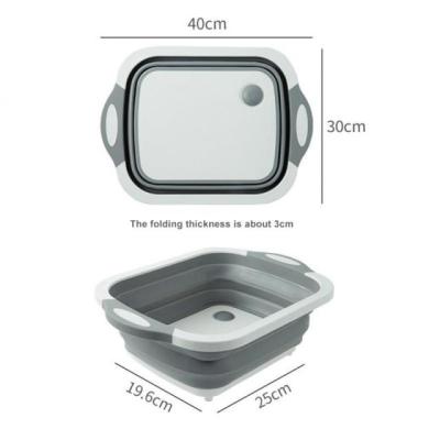 China Viable Household Chopper Chopper Kitchen Rustproof Outdoor Portable Dual Use Cutting Board for sale