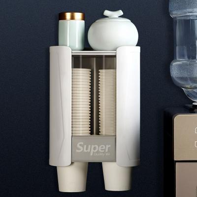 China Sustainable Disposable Automatic Wall Mounted Water Dispenser Household Water Dispenser Water Cup Holder Paper Cup Holder for sale