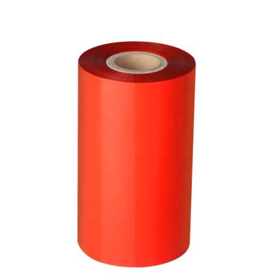 China Ribbon COMPATIBLE Thermal Color Transfer Resin Black Ink Film 1 Inch Or 1/2 Inch Core For PET/PVC Label Printer for sale