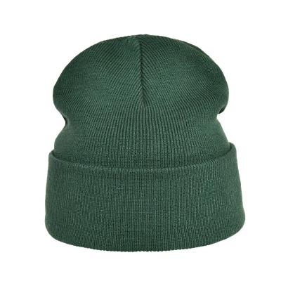 China COMMON Custom Logo Acrylic Cable Knit Beanie Winter Hats Skull Toque Hats for sale