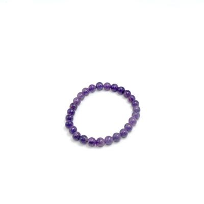 China CLASSIC Natural AAA Wholesale Handmade Bracelet Natural Charoite Semi Precious Gemstone Beads 7mm Stretch Bracelet for sale