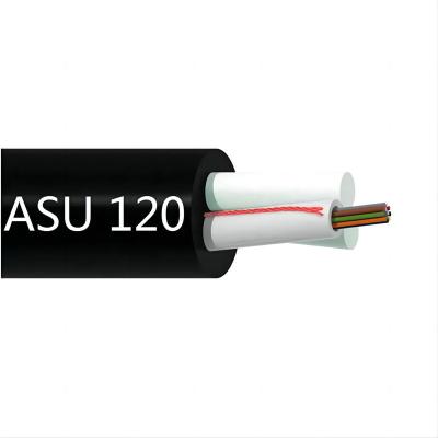 China ASU Glasfaserkabel Mini ADSS für Luftkommunikation 12F In Span 80m 120m zu verkaufen