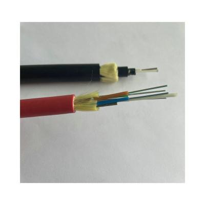 China ADSS Single Mode Outdoor Aerial Fiber Optic Cable G652D 48 Core 120m Span for sale