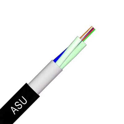 China ASU fiber optic cable mini adss with non-metallic strength member de fibra for sale