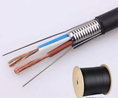 China Photoelectric Hybrid Fiber Cable Singlemode Multimode 36 48 86 144 288 Core for sale