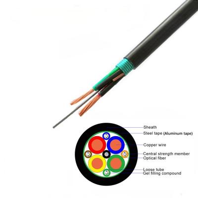 Chine Cable à fibre optique composite blindé GDTS GDTA avec ruban d'acier à vendre