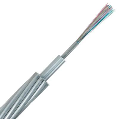 China Cable de fibra óptica OPGW Cable aéreo exterior 12 24 núcleos de modo único OM1 en venta