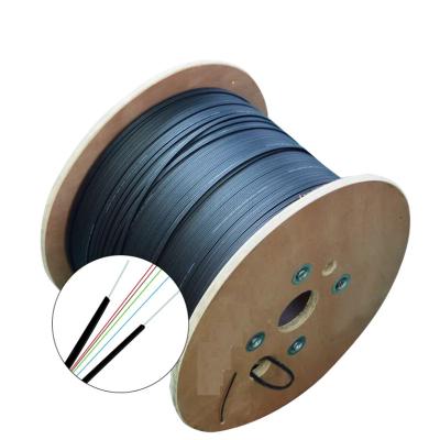 China GJXFH Fiber Optic Cable 1 Core FTTH Communication Cable With FRP Strength Member for sale