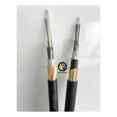 China Cable de fibra óptica ADSS 5km 2km 1 2 4 12 24 48 Core Gyta Gyxtw Adss Opgw Ftth Drop Cable de comunicação à venda