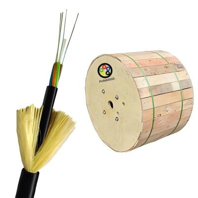 China ADSS Fiber Optic Cable 144 Core G652D Double Jacket SM For Infrastructure Internet Communication for sale