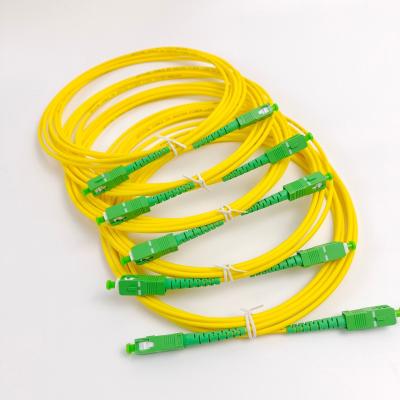 China FTTH Cordão de Parche Óptico Lc Drop Cable Cordão de Parche Com Conector Lc Apc Upc à venda