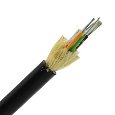 China Multimodo ADSS Fibra Óptica Cable Single Envelope Duplo ADSS Cable de Potência Span 100m 24 Núcleo 48 Núcleo à venda