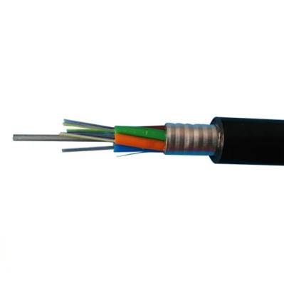 China Duct  SM FOC OS2 6 Core Composite Electric Power Copper Wire Hybrid Fiber Optic Cable Oplc 4 6 8 12 16 24 48 96 Core GYTA Fiber Cable for sale