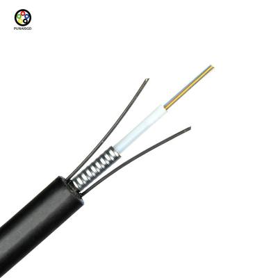 중국 Outdoor Fiber Optic Cable 12 Core GYXTW Single-Mode Fiber Cable 판매용