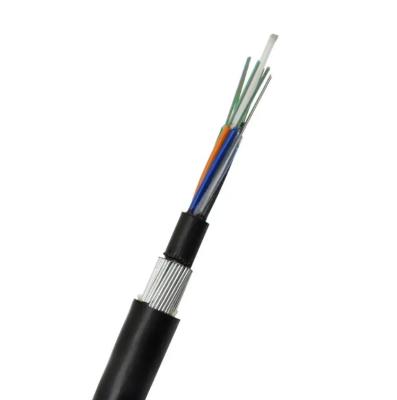 Cina Cable di fibra ottica subacquea anti roditori Cable di fibra ottica per esterni Cable di fibra ottica armato Cable di fibra armata SM OS1 OS2 96 144 288 Core GYFTY33 HDPE in vendita