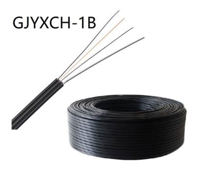 Cina FTTH DROP CABLE FIBRA OPTICA 1 CORE 2 CORE 1km 2km 3km Tambo di compensato FTTH DROP CABLE Modo unico CABLO DI FIBRA OPTICA IN INTERNO in vendita