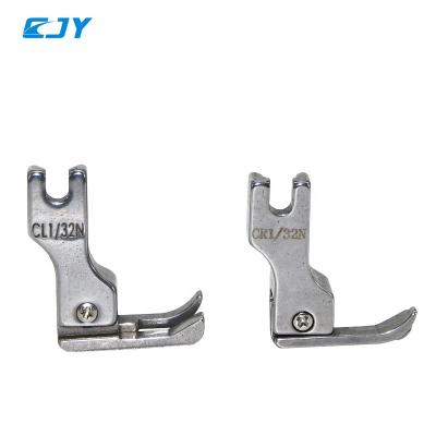 China Garment Shops Industrial Electric Computer Sewing Machine Parts All CR 1/16N Steel Presser Foot High Low Pressure Foot CL 1/32N for sale