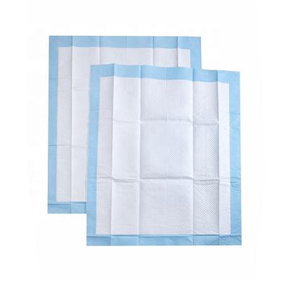 China 75cm*100cm Printed Sterile Disposable Ultra-soft Nonwoven Fabric + Breathable Film For Adult Underpad for sale