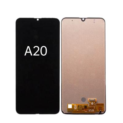 China lcd split screen replace free shipping incell lcd touch display screen for a20, lcd screen replacement touch display assembly mobile phone case for samsung a20 for sale