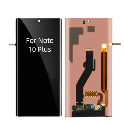 China LCD Split Screen Replace Hot Selling LCD Screen Replacement Refurbished Mobile LCD Display For Samsung Note 10 Plus, LCD Display pantalla for note 10 plus for sale