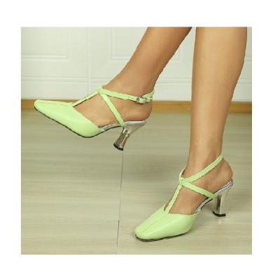 China Printed New Fashion Women Office Shoes Pointed Stilettos Women Heel Shoes Pumps Trendy Ladies Pumps for sale