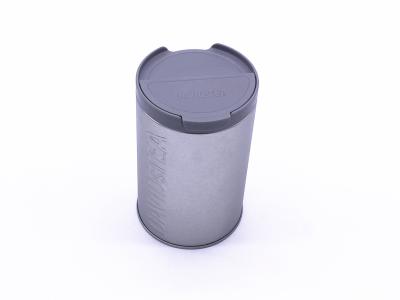 China Food Grade Recycled Material Round Tin Container For Package Child Resistance for sale