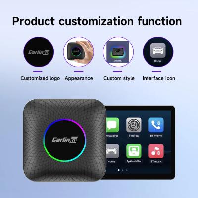 China Multi Media CPC200-Tbox Ambient USB Ai Box Wireless Carplay Android 13.0 Adapter Compatible 2016-2022 with Built-in Wired Carplay Car for sale