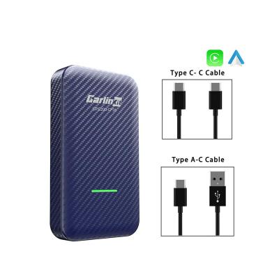 China Android portátil auto Apple carplay sem fio Smart Dongle Adaptador CP2A Multimedia Box à venda