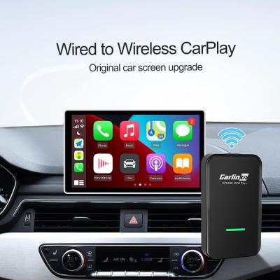 China Wired Carplay To Wirelss Carplay U2W WIFI Wireless Carplay Adapter Mini USB Connection For IOS 13 14 15 for sale