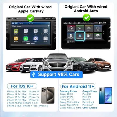 China Tbox UHD Android 13 CarPlay AI Box 4K HD Video Output Online Video FOTA UHD TVBox SM6225 4Gb Adapter for sale