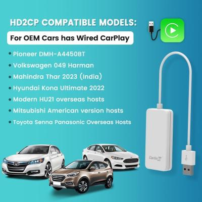 Китай Мультимедийный Carlink CPC200-HD2CP Проводный Carplay к HDMI 1080P экрановый адаптер продается