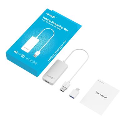 中国 ワイヤードカープレイ アップグレード HDMI HD2CP カープレイ アンドロイド オート電話リンク カープレイ USB アダプター 販売のため