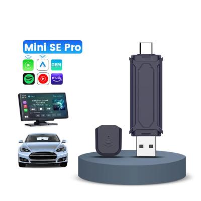 China CPC200-Mini SE Pro Auto Connect Adaptador sem fio CarPlay Android Auto Plug And Play Dongle Para iPhone Apple à venda