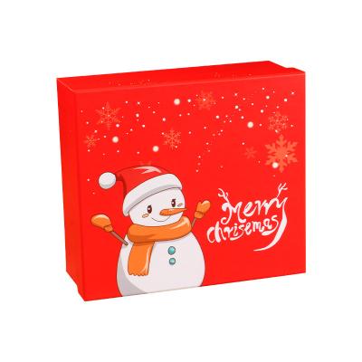 China Biodegradable Christmas Apple Gift Box Cup Scarf Christmas Gift Box Creative Gift Box Wrapping Paper Stain for sale