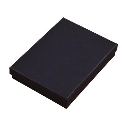 China Custom LOGO factory supply watch card gift box small object box support wholesale black high stain biodegradable for sale