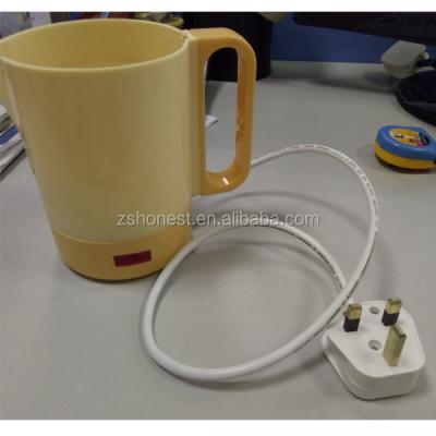 China Zhongshan Easy Plug Kettle 0.5L Honest Plastic Electric Water Kettle for sale