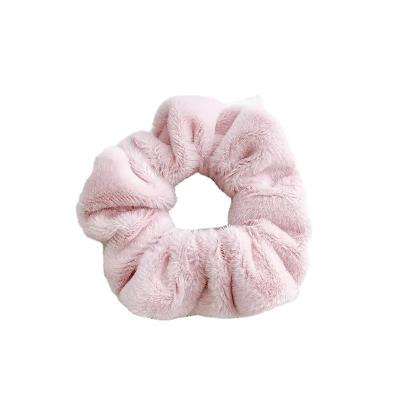 China High-end main female hair mood of an elastic band of autumn and winter plush large intestine hair ring temperament rope hair accessories headdress for sale