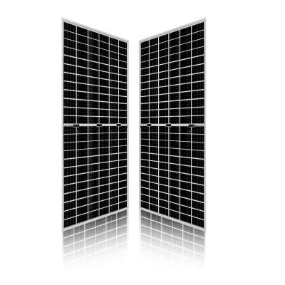 China Brand Raised China Solar Panels 405w Double Glass Bifacial Solar Panel 156.75mmx156.75mm Factory Direct Supply Price for sale