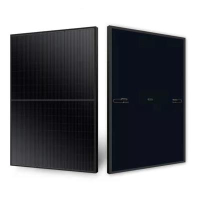 China Solar Power System Price 380W 390W 400W 405W Good All Black Mono Black Half Full Cell Solar Panel Solar Modules 108 Cells for sale