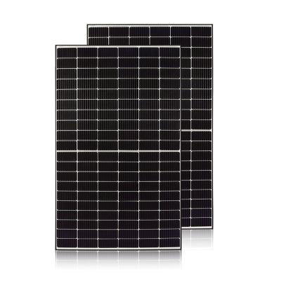 China Hot Selling Cheap 600w 125mmx125mm Mono Bifacial Glass Panel High Power Lifted Dual Solar 600w for sale