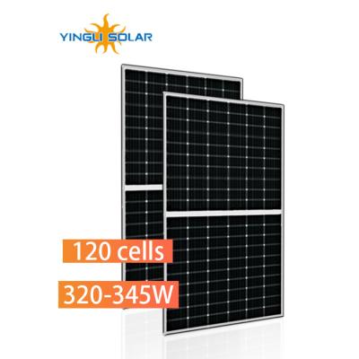 China Yingli High Power Commercial Green Energy 320W 325W 330W 335W 340W 345W Solar Panels Rate Solar Panel Highest Efficiency For Home Use for sale