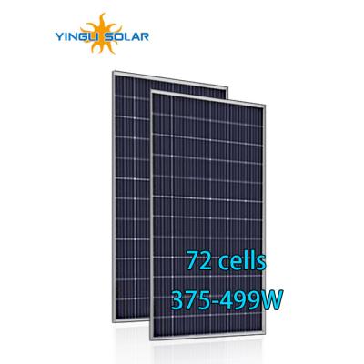 China Yingli 72 Cells PANDA Series 375W 380W 385W 390W 395W 400W Commercial Mono Solar Electric Solar Panel 250w Prices For Home for sale