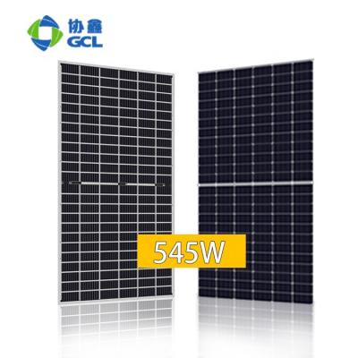 China Hot Sale 510watt 520watt 550watt 540watt GCL Solar Panel Power A Grade 500watt Solar Panel For Home Roofing Project GCL-M2/72GDF for sale